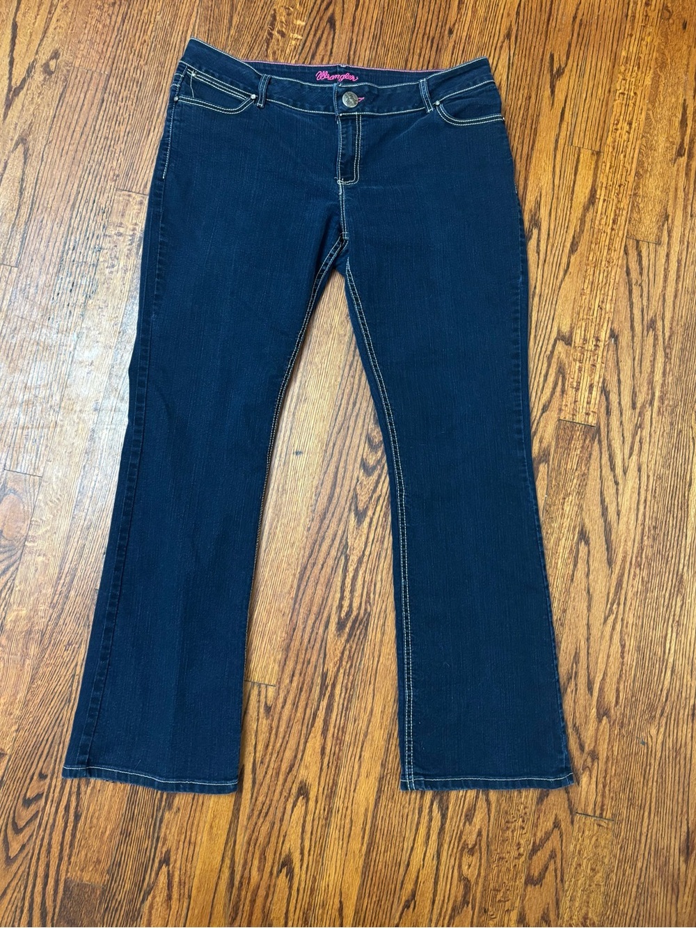 Wrangler Women's Dark Blue Bootcut Jeans